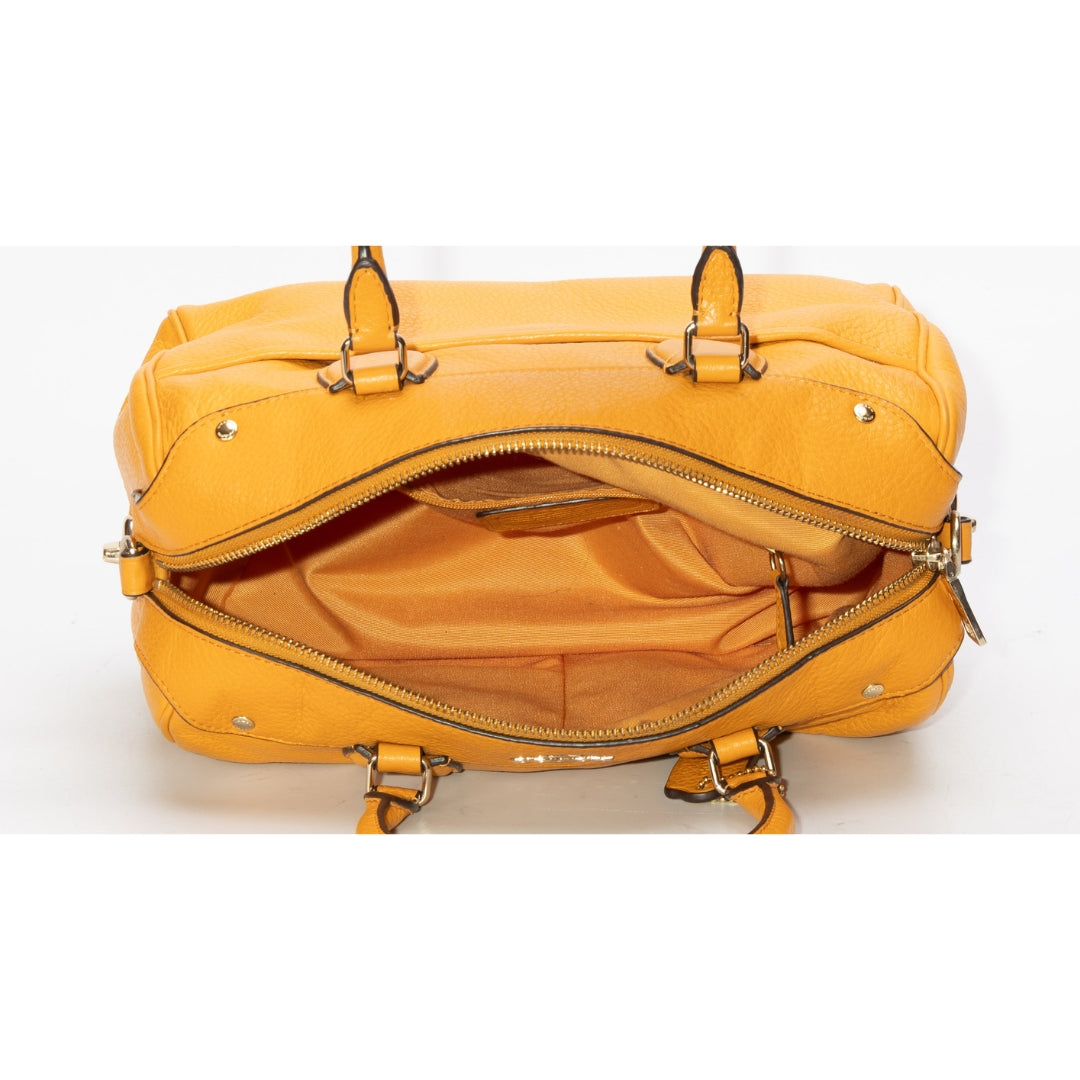 Coach Mustard Yellow Bennett Satchel