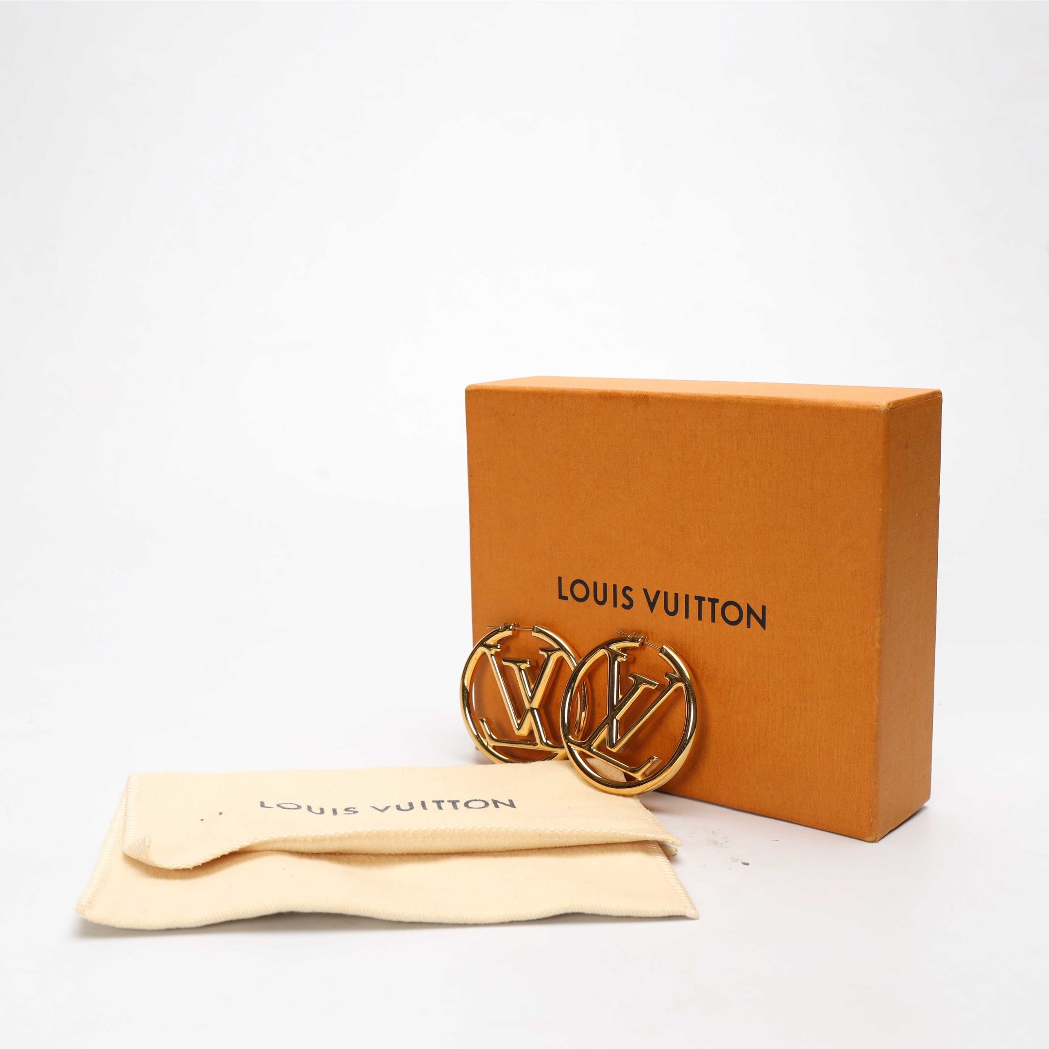 Louis Vuitton Louise Hoop GM Earrings