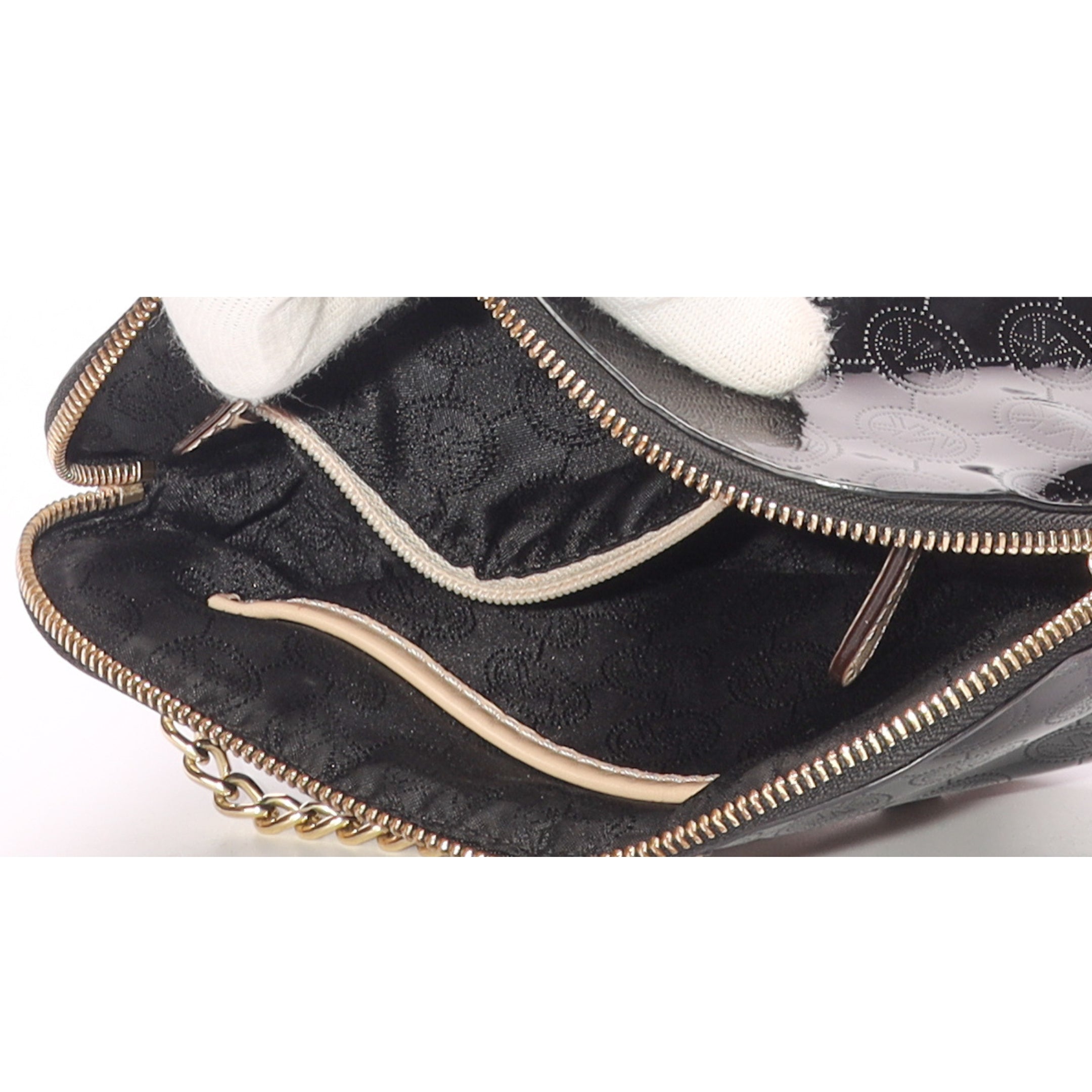 Michael Kors Harrods Logo Canvas Dome Crossbody Bag