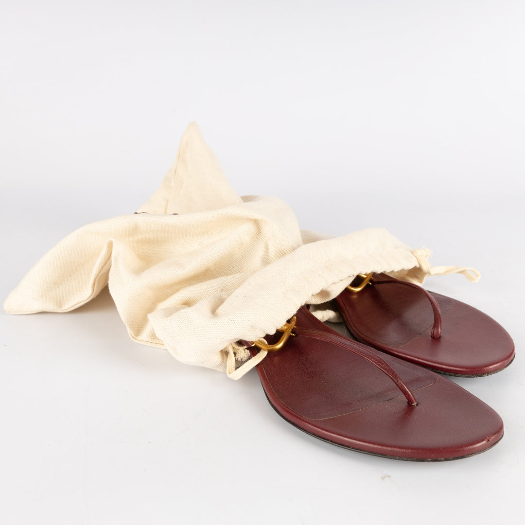 Valentino Garavani V Logo leather sandal
