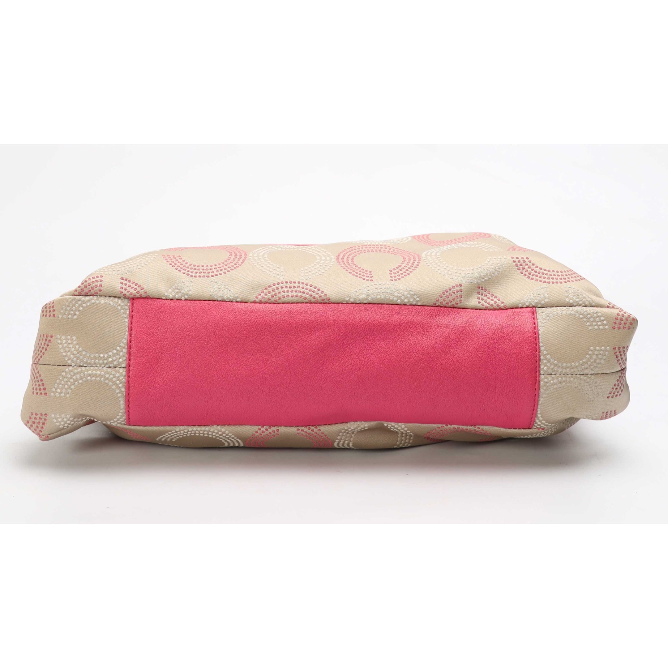 Coach Ashley Pink Beige OP Satchel