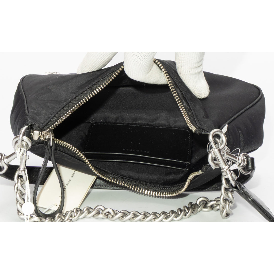 Tory Burch 151 Mercer Nylon Crescent Bag