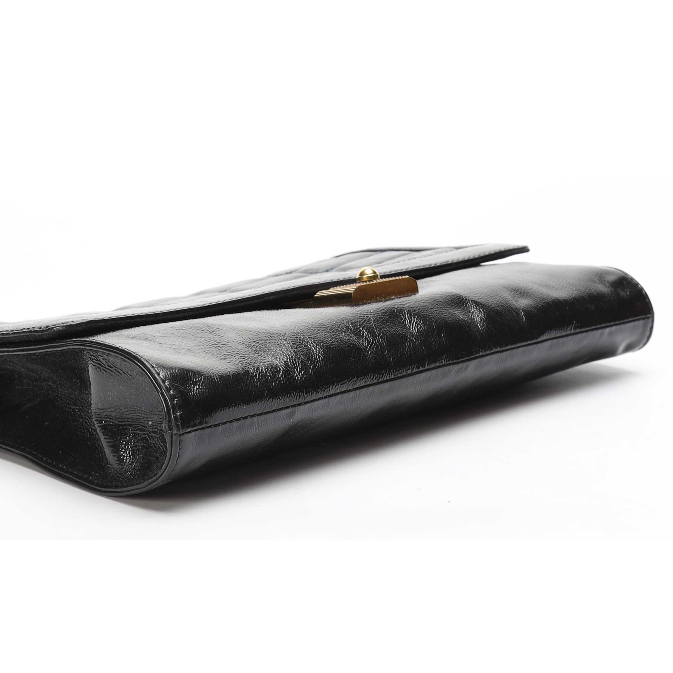 Jimmy Choo Black Cassie Clutch