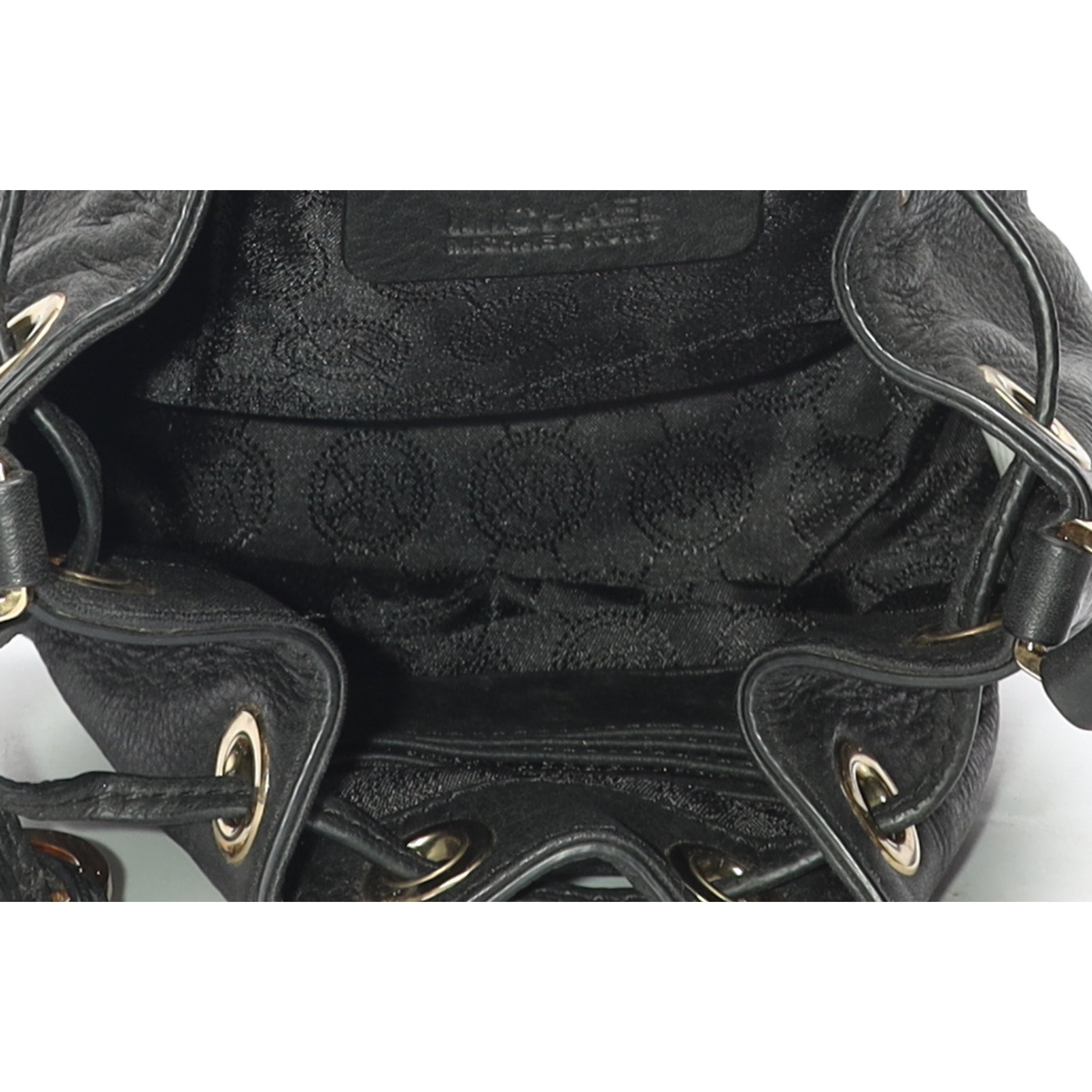 Michael Kors Jules Black Bucket Crossbody Bag