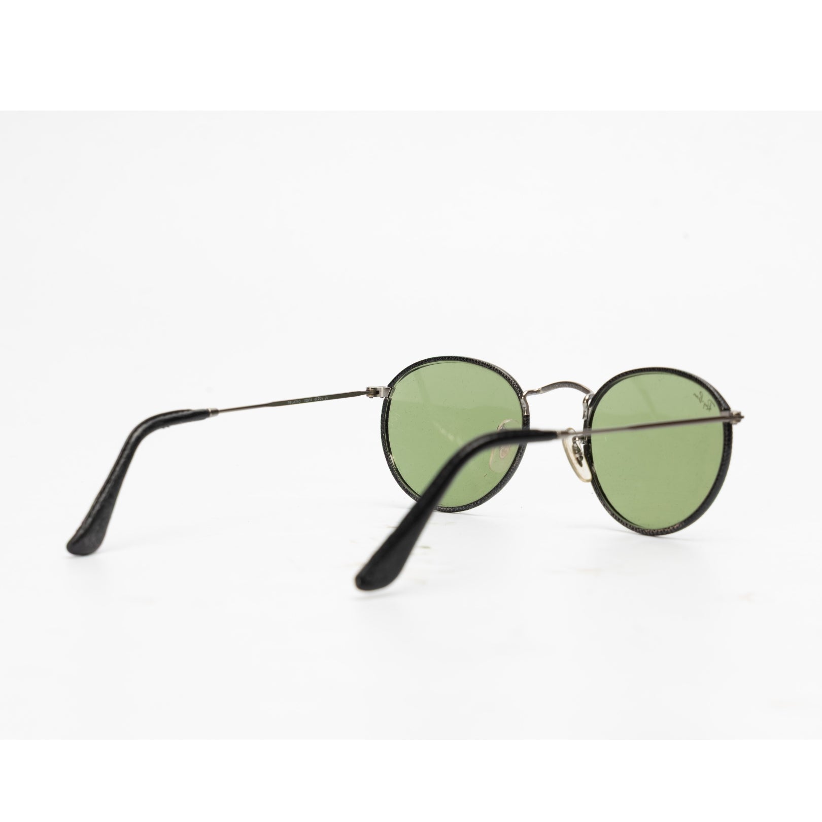 Ray Ban Green Round Metal Sunglasses