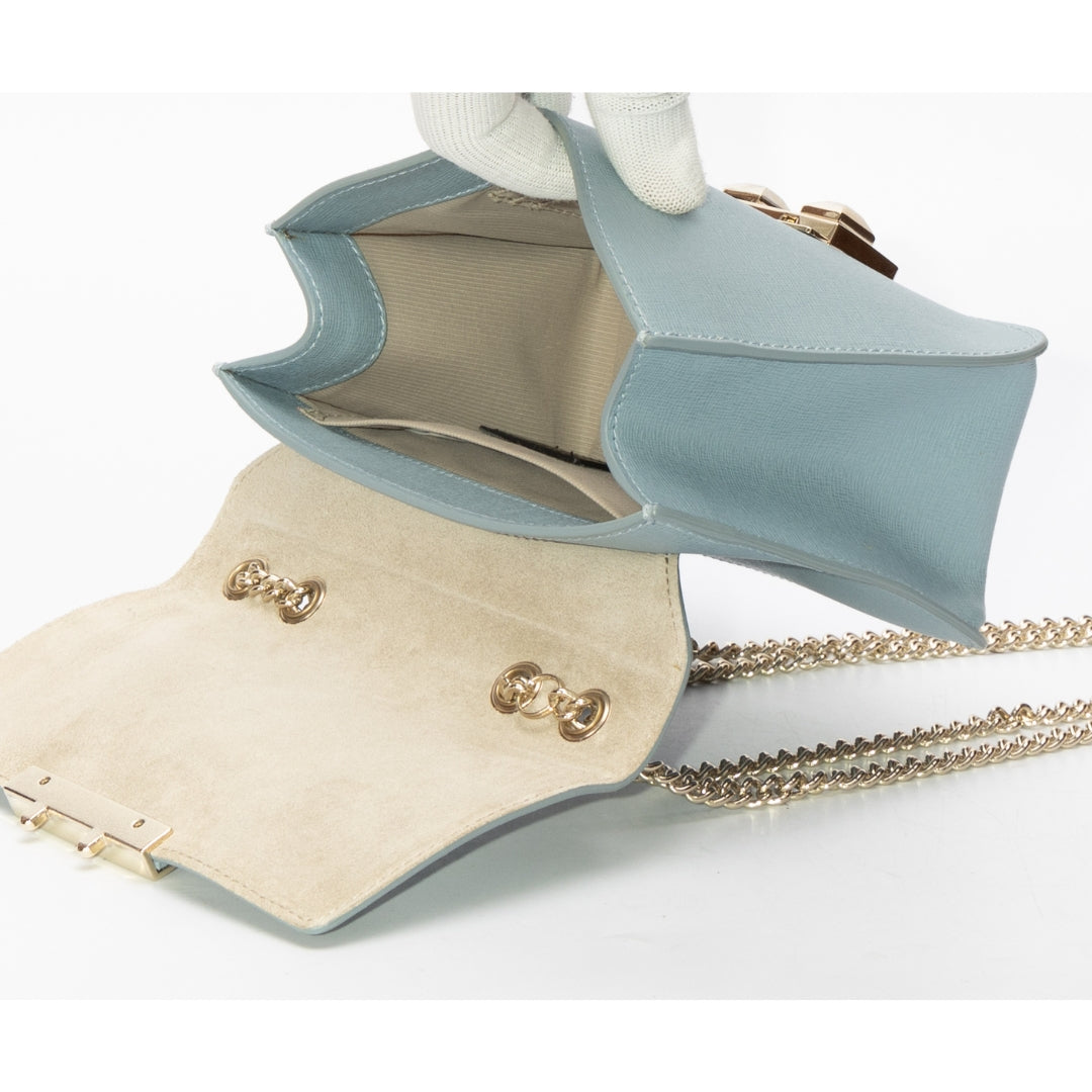 Furla Avio Light Venere Mini Leather Crossbody Bag