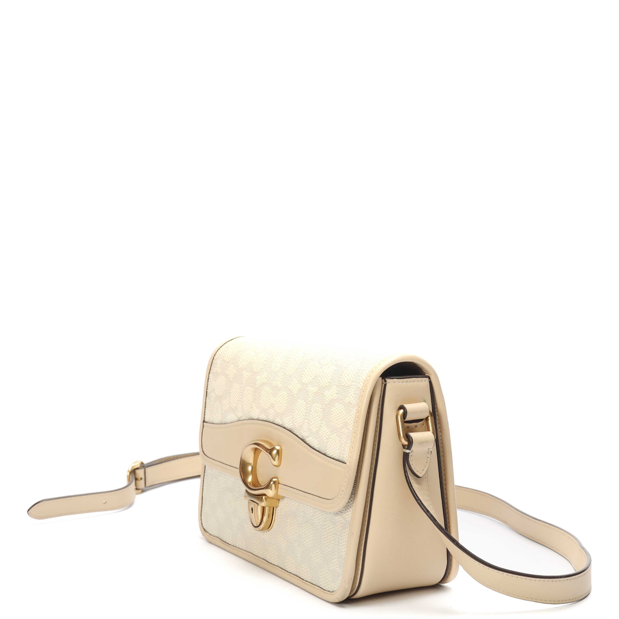 Coach Signature Jacquard Studio Shoulder Bag