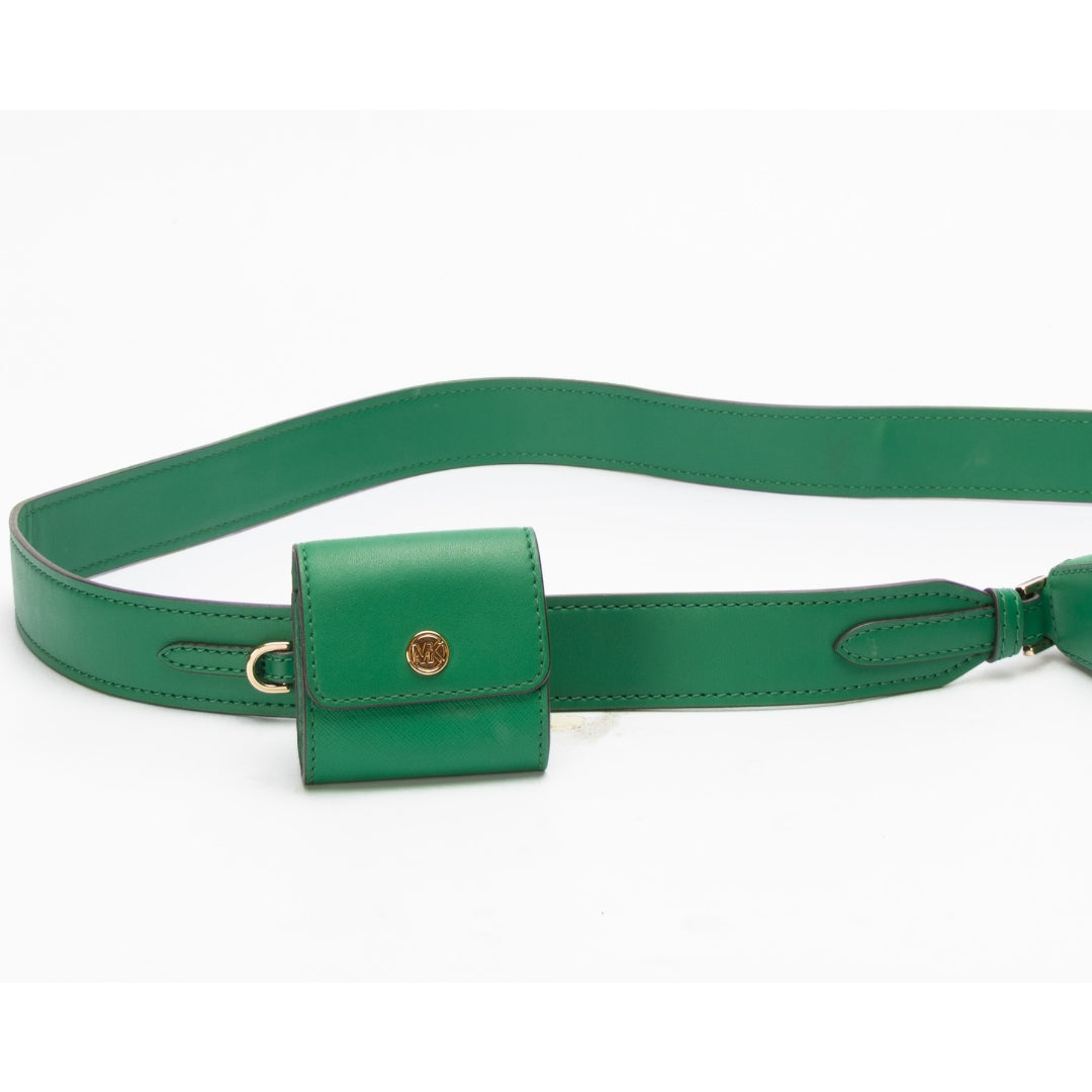 Michael Kors Jet Set Green Crossbody Bag