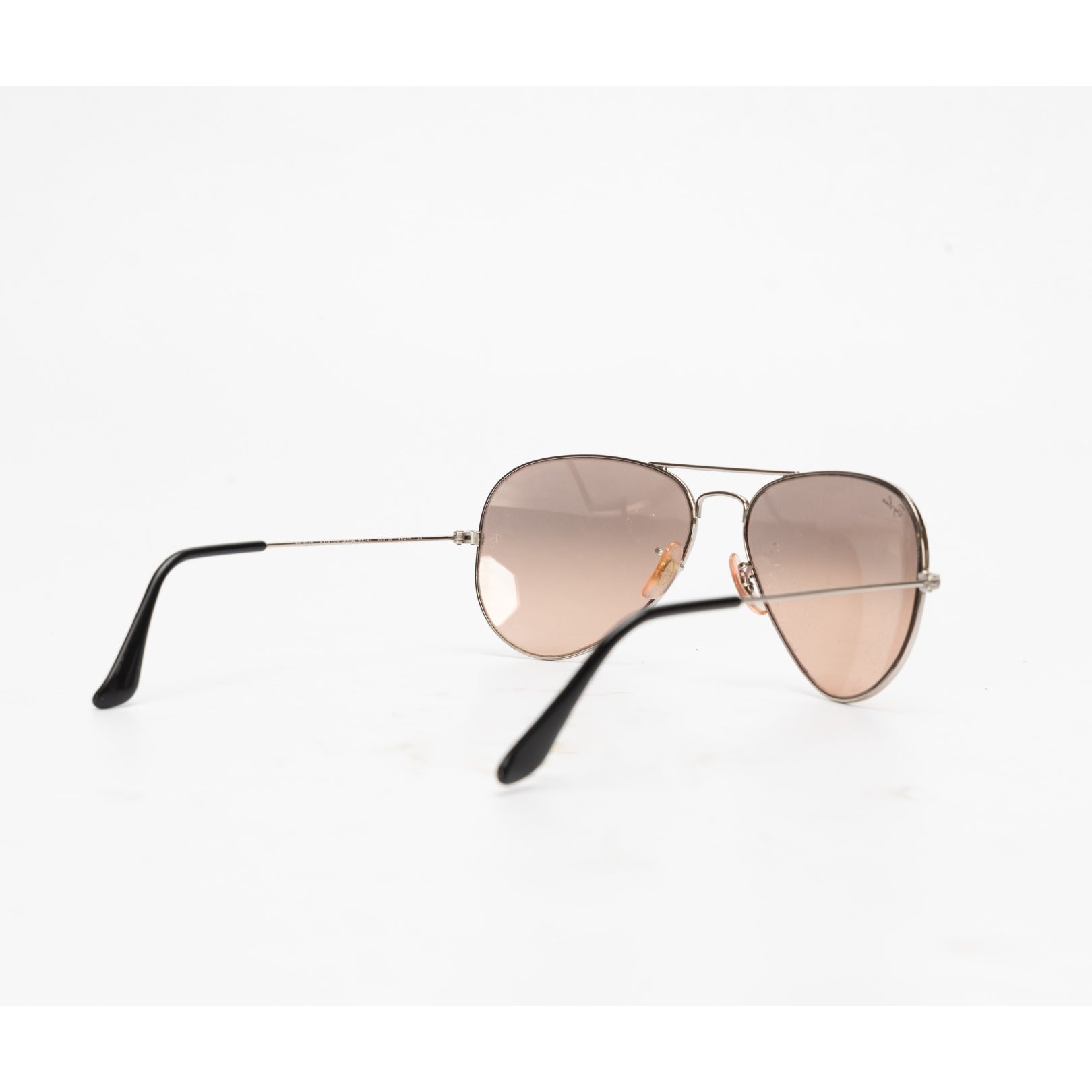 Ray Ban Brown Gradient Aviator Sunglasses