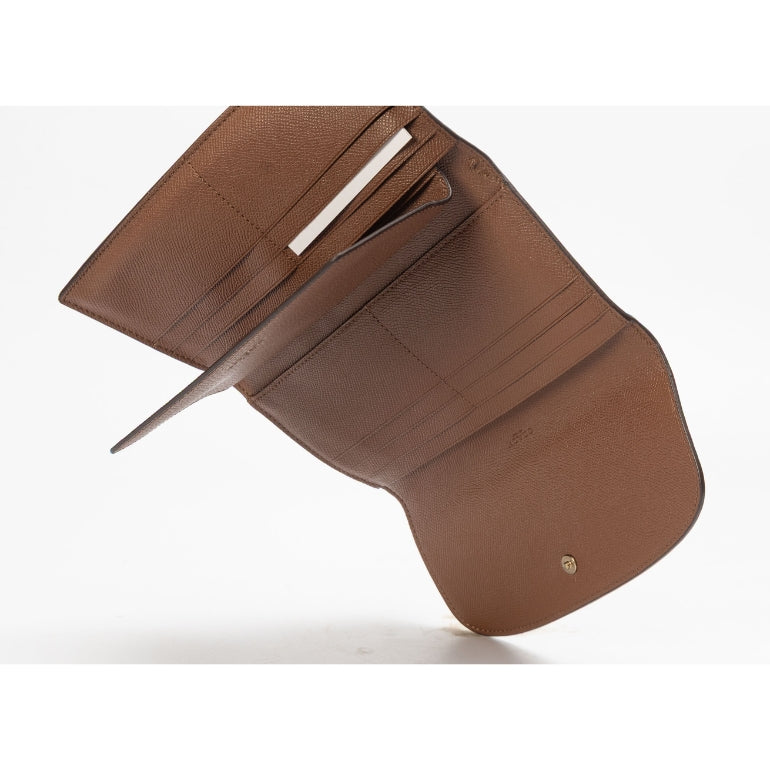 Coach Vintage Saffiano Leather Flap Wallet