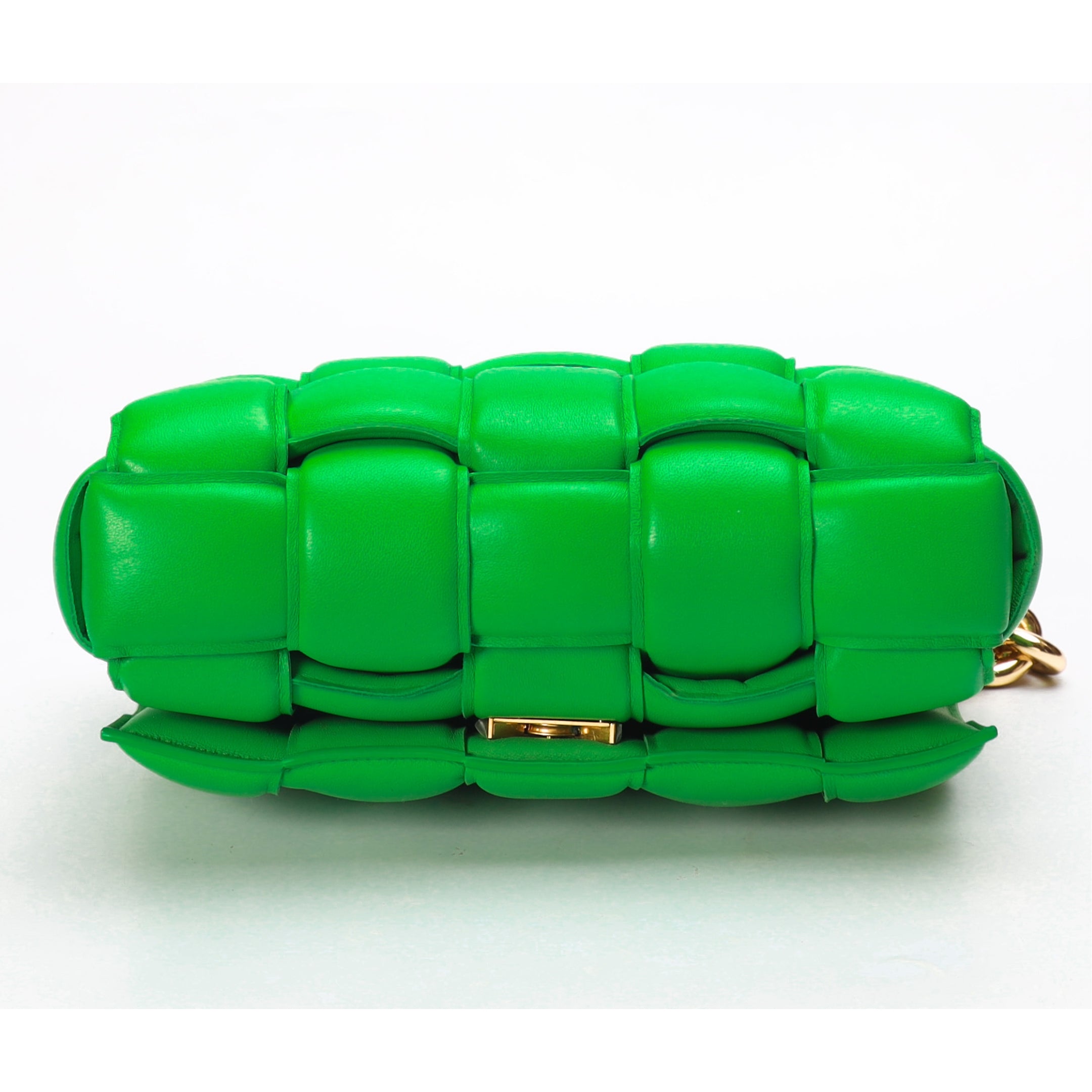 Bottega Veneta Padded Cassette Green Crossbody Bag