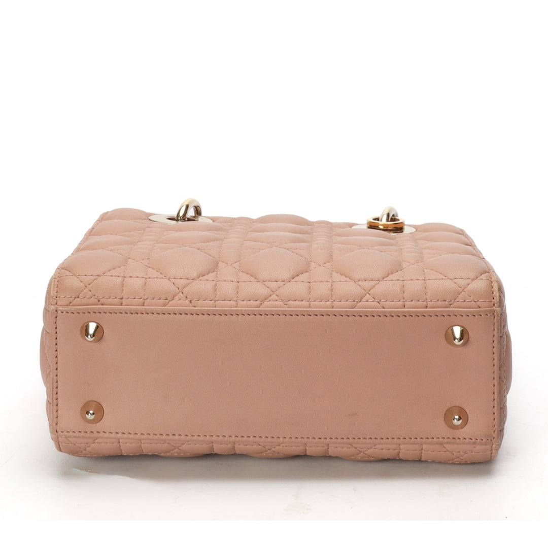 Dior Pink Mini Lady Dior Bag