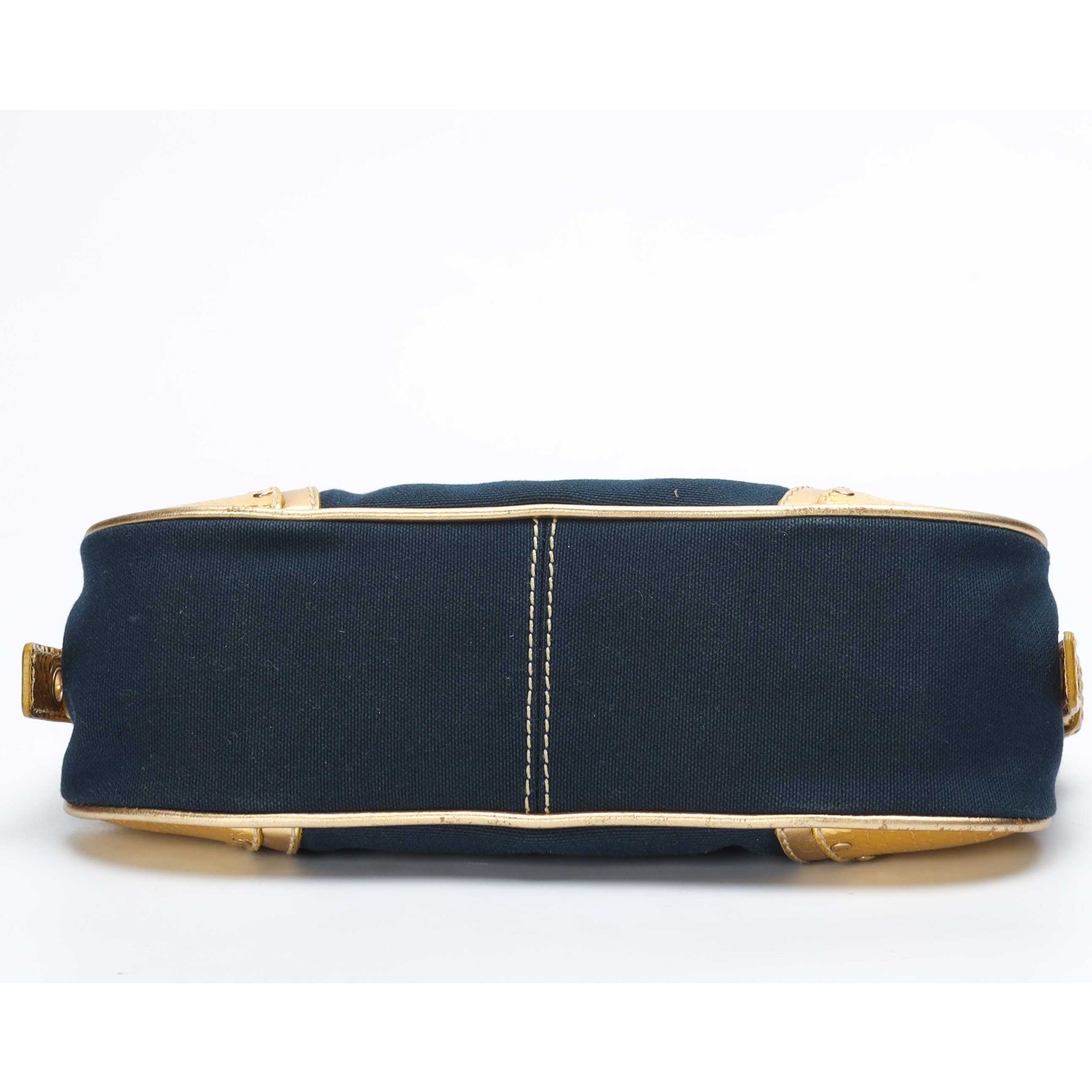 Dolce and Gabbana Black Gold Shoulder Bag