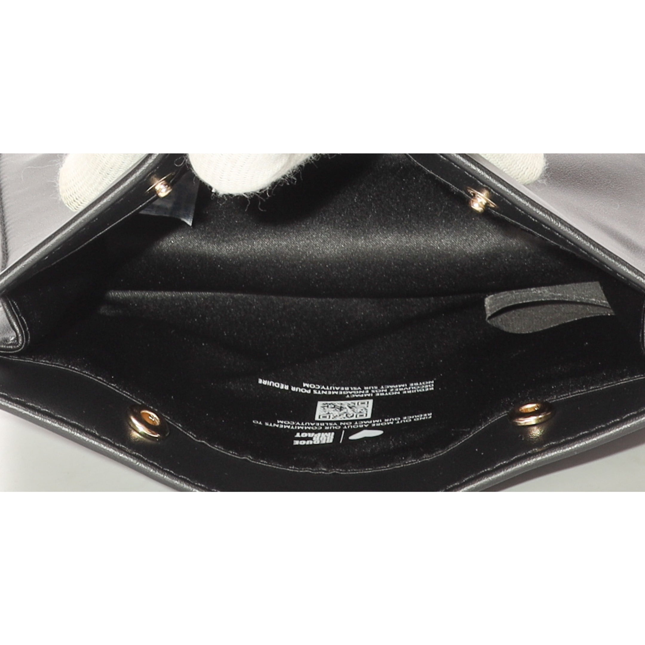 Yves Saint Laurent Black Pouch