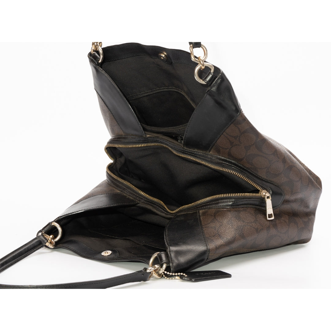 Coach Lexy Signature Jacquard Shoulder Bag