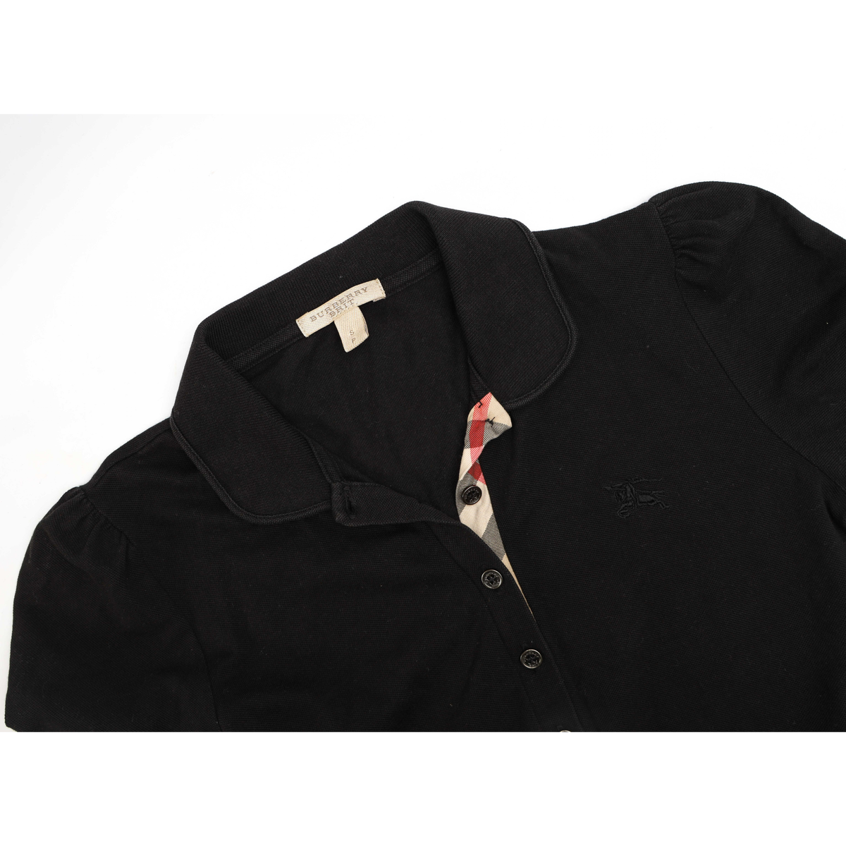 Burberry Black Polo T-Shirt