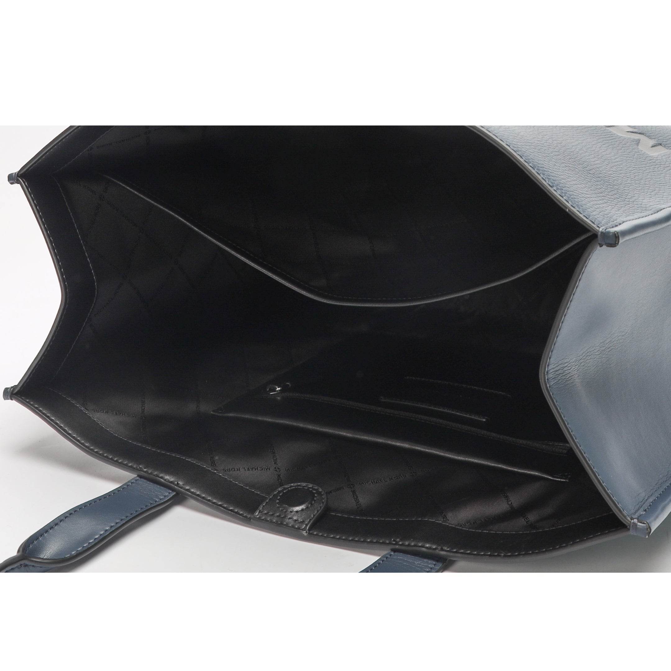 Michael Kors Cooper Logo Embossed Navy Tote