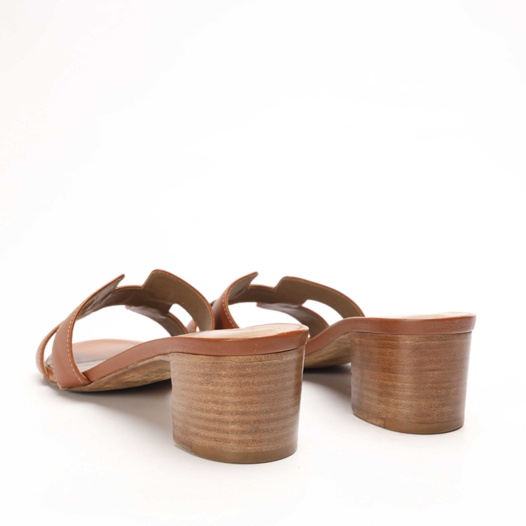 Hermes Golden Brown Oasis Sandal