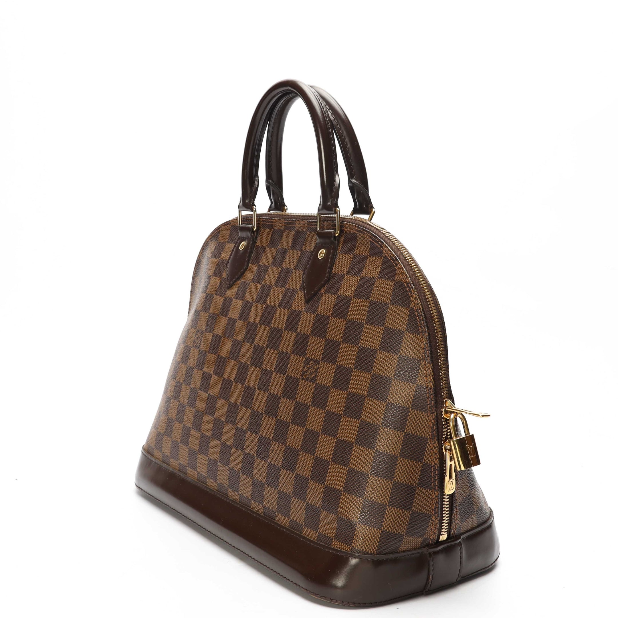 Louis Vuitton Damier Ebene Canvas Alma PM Bag