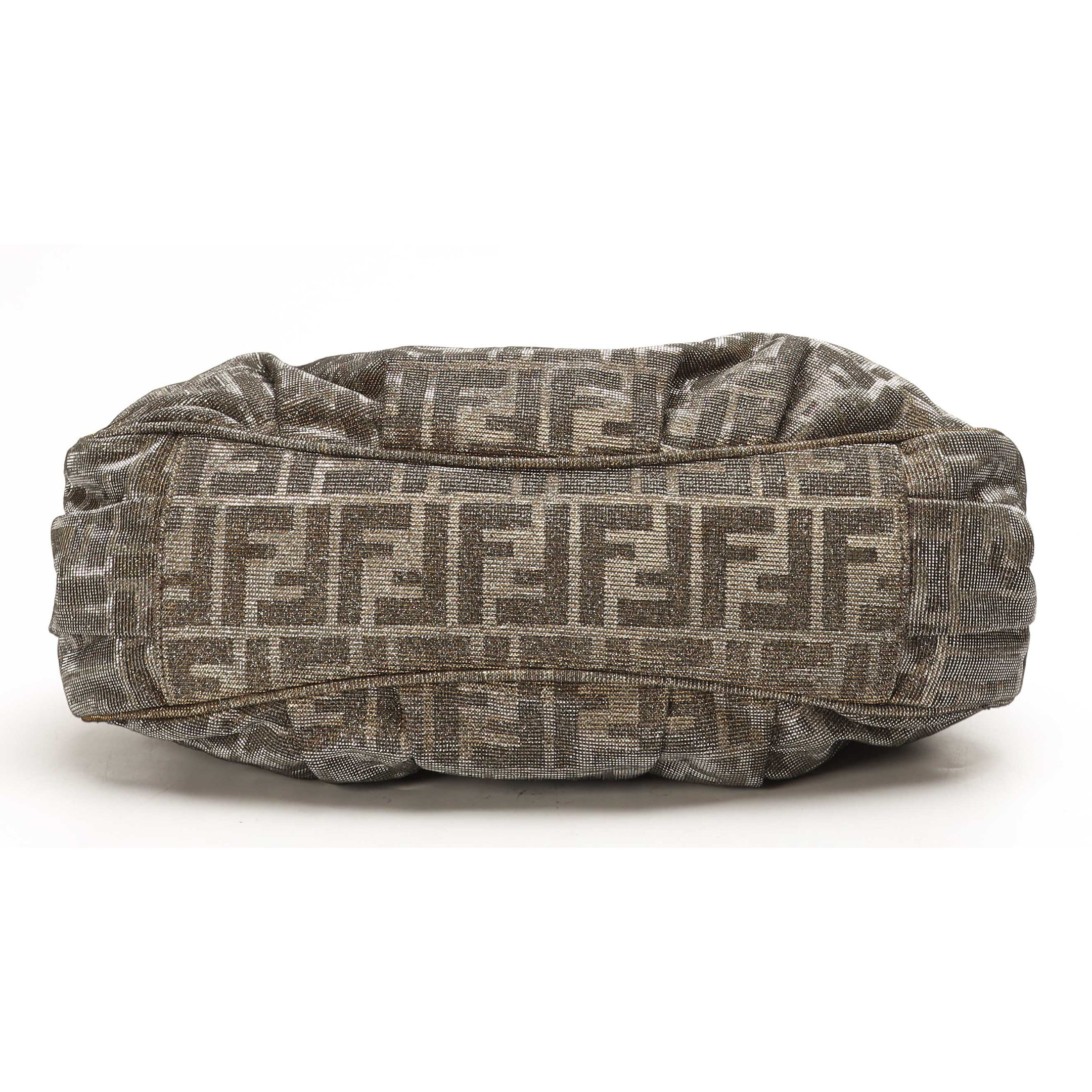 Fendi Zucca Canvas Mia Shoulder Bag