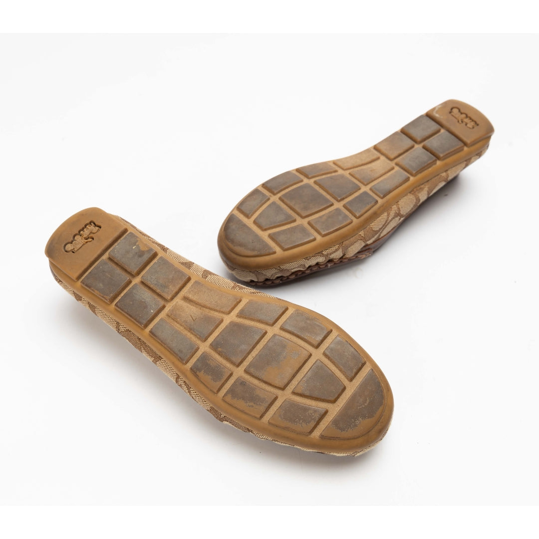 Coach Driver Signature Jacquard Loafers