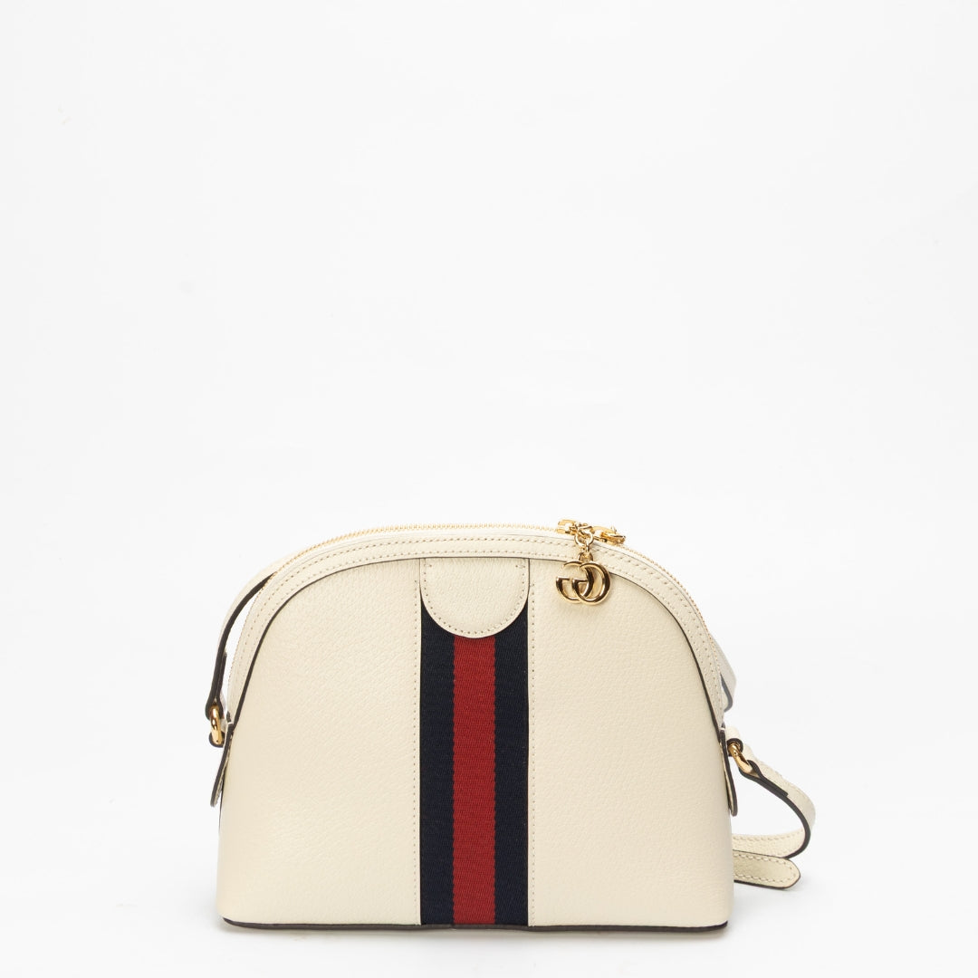 Gucci Off-White Web Ophidia GG Shoulder Bag
