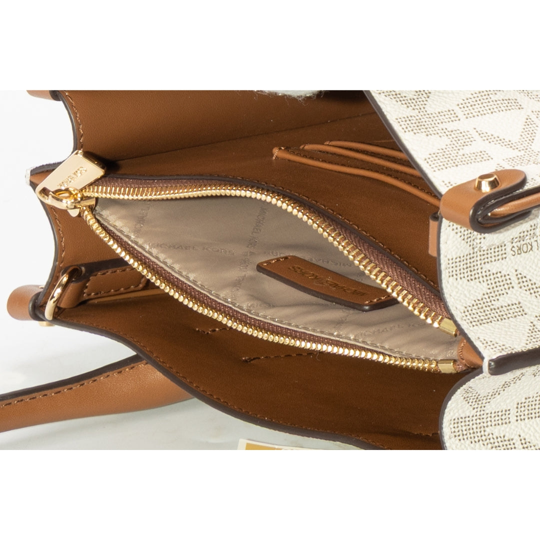 Michael Kors Jet Set Vanilla Convertible Satchel