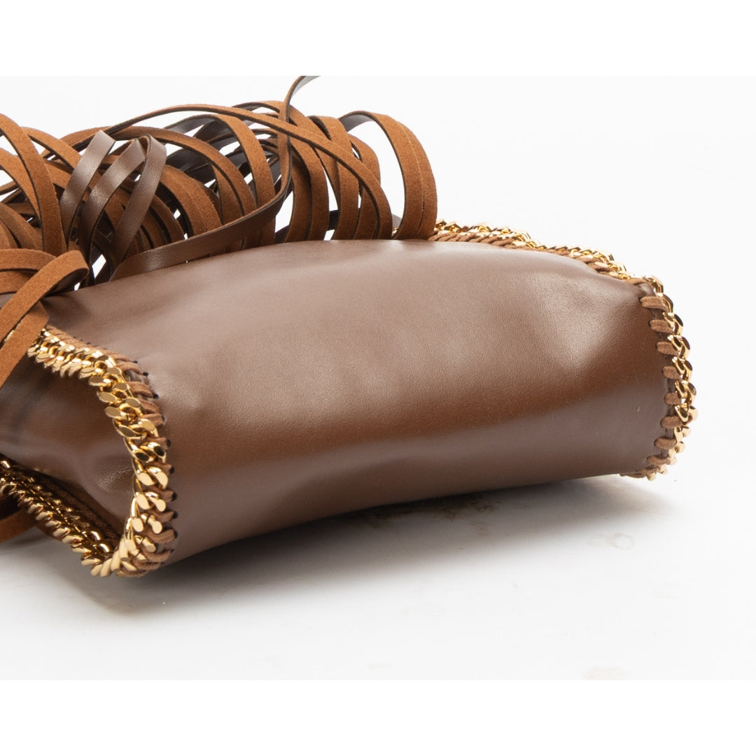 Stella McCartney Fringed Falabella Micro Tote Bag