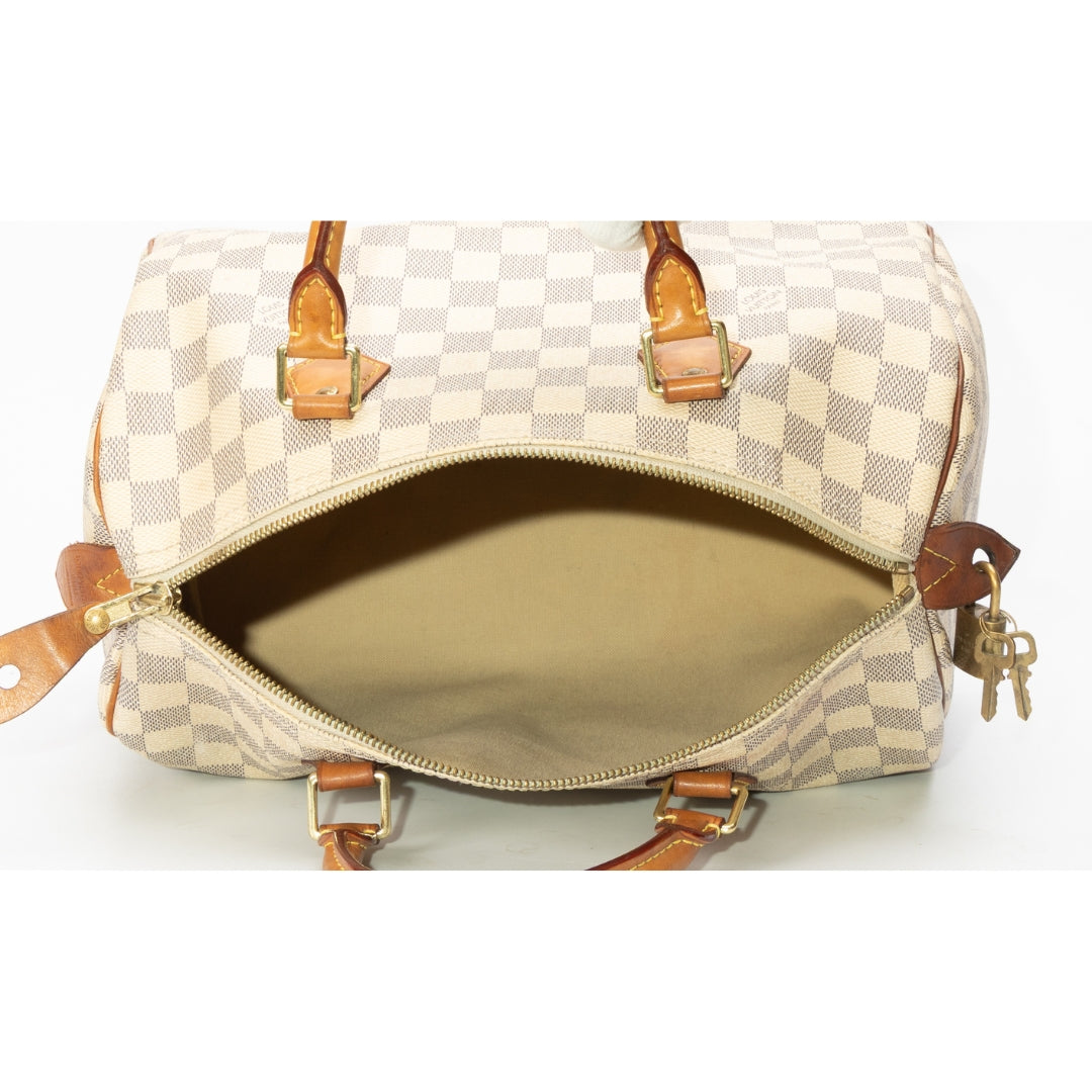 Louis Vuitton Damier Azur Canvas Speedy 30