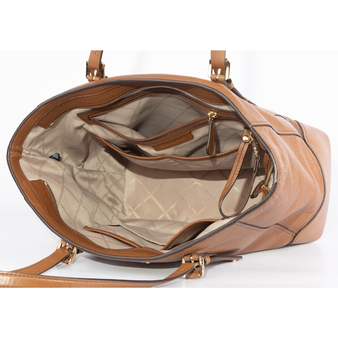 Michael Kors Aria Large Pebbled Leather Tote Bag