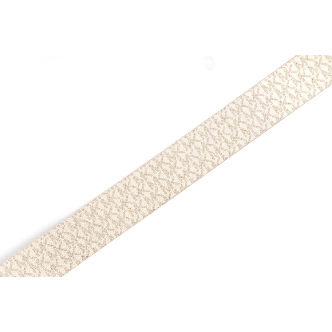 Michael Kors Logo Print Reversible Leather Belt