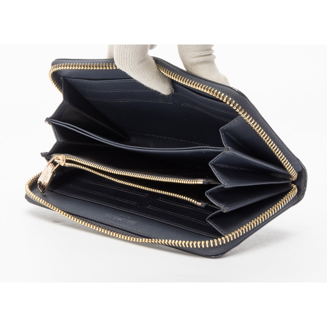 Balmain Navy Blue Wallet