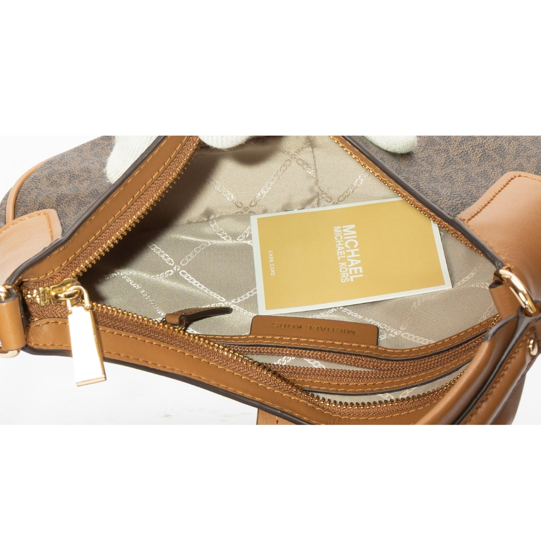 Michael Kors Brown Lillian Baguette