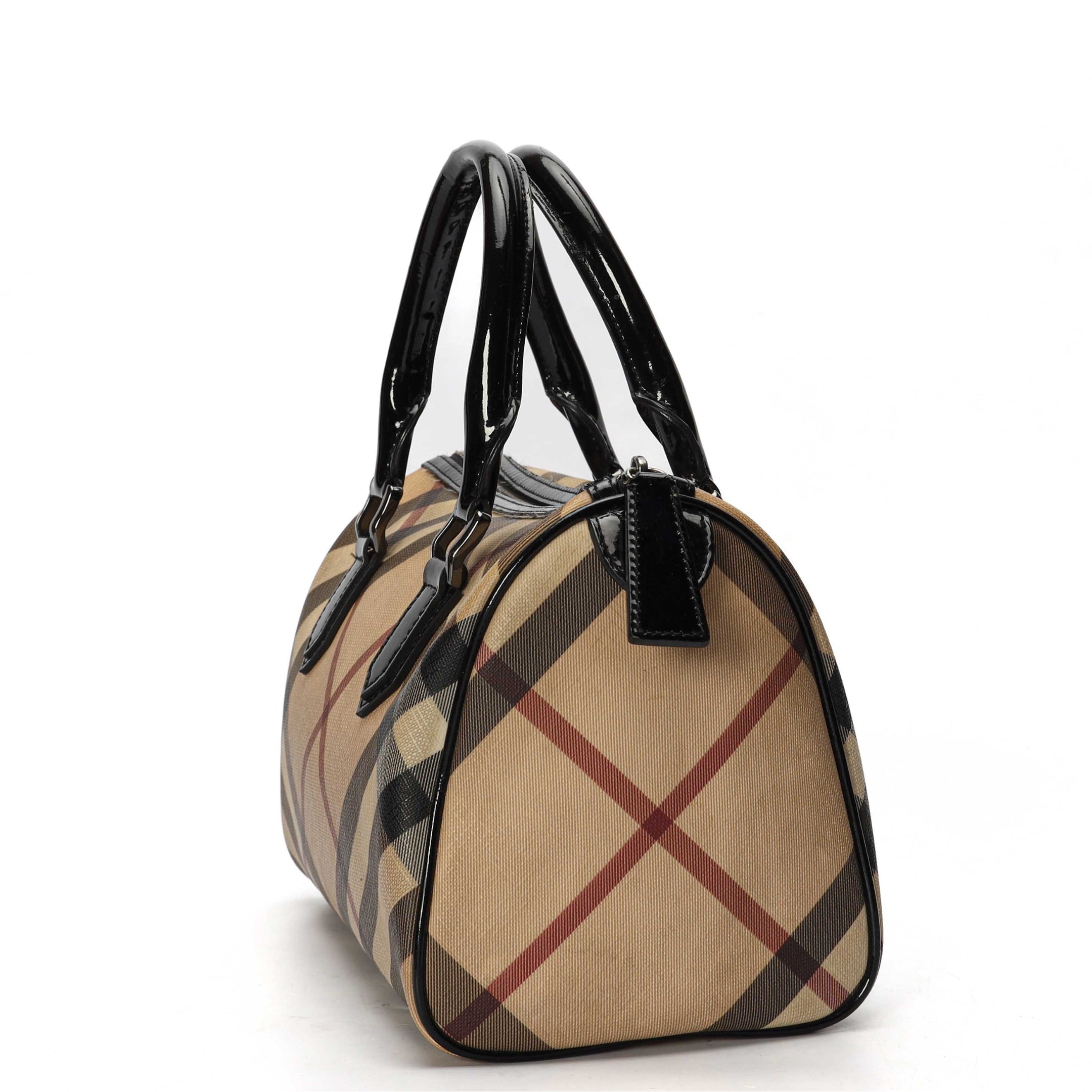 Burberry Nova Check Chester Boston Satchel