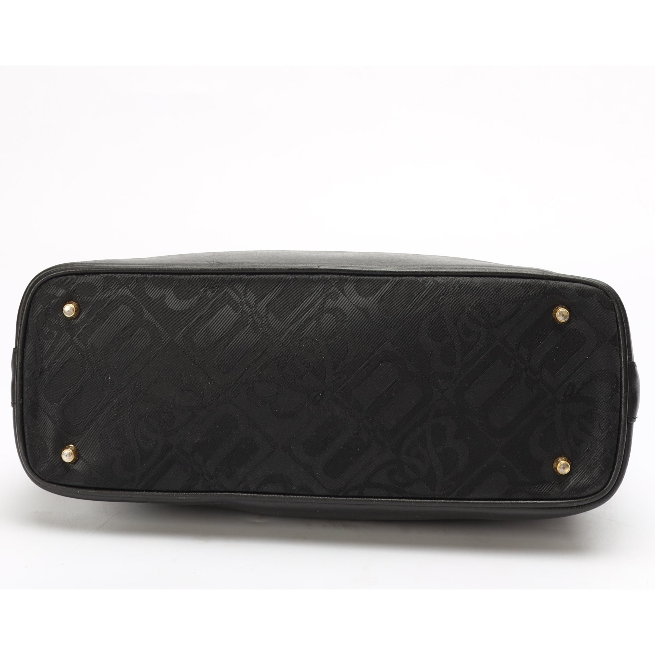 Balenciaga Black Dome Satchel