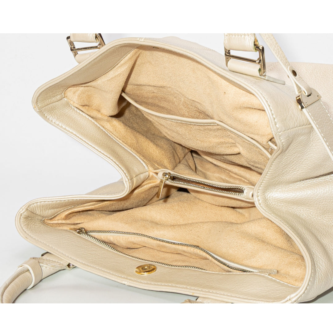 Jimmy Choo Gold Metallic Large Tote