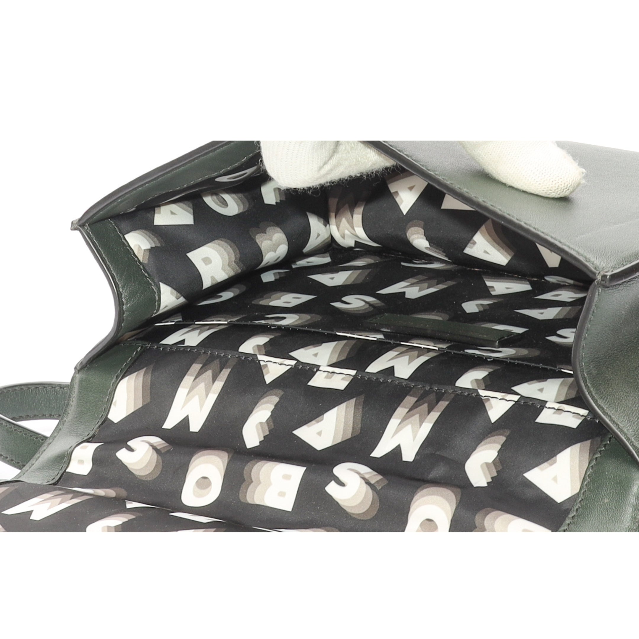 Marc Jacobs The Double Take Green Crossbody Bag