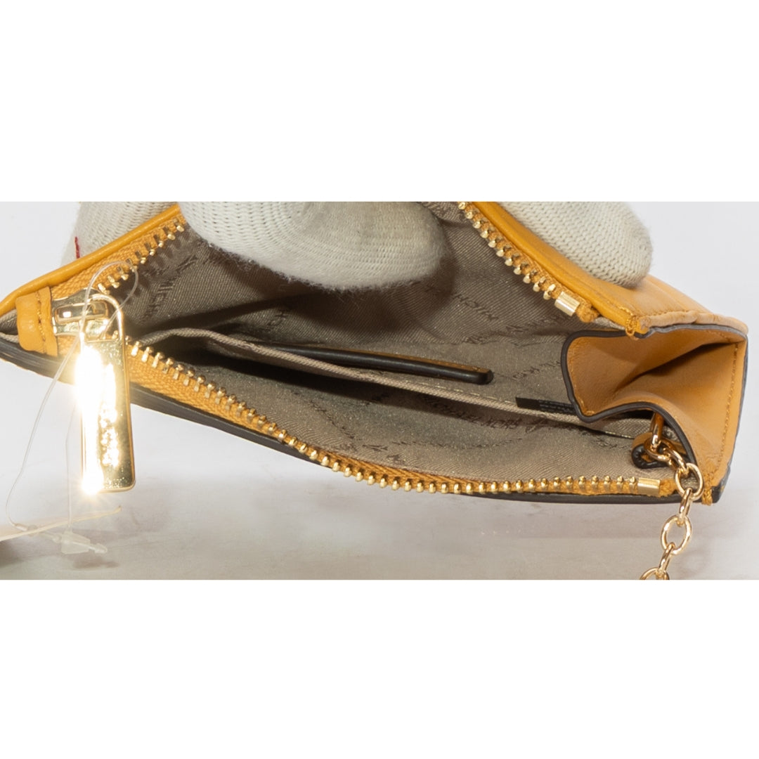Michael Kors Yellow Zippy Wallet