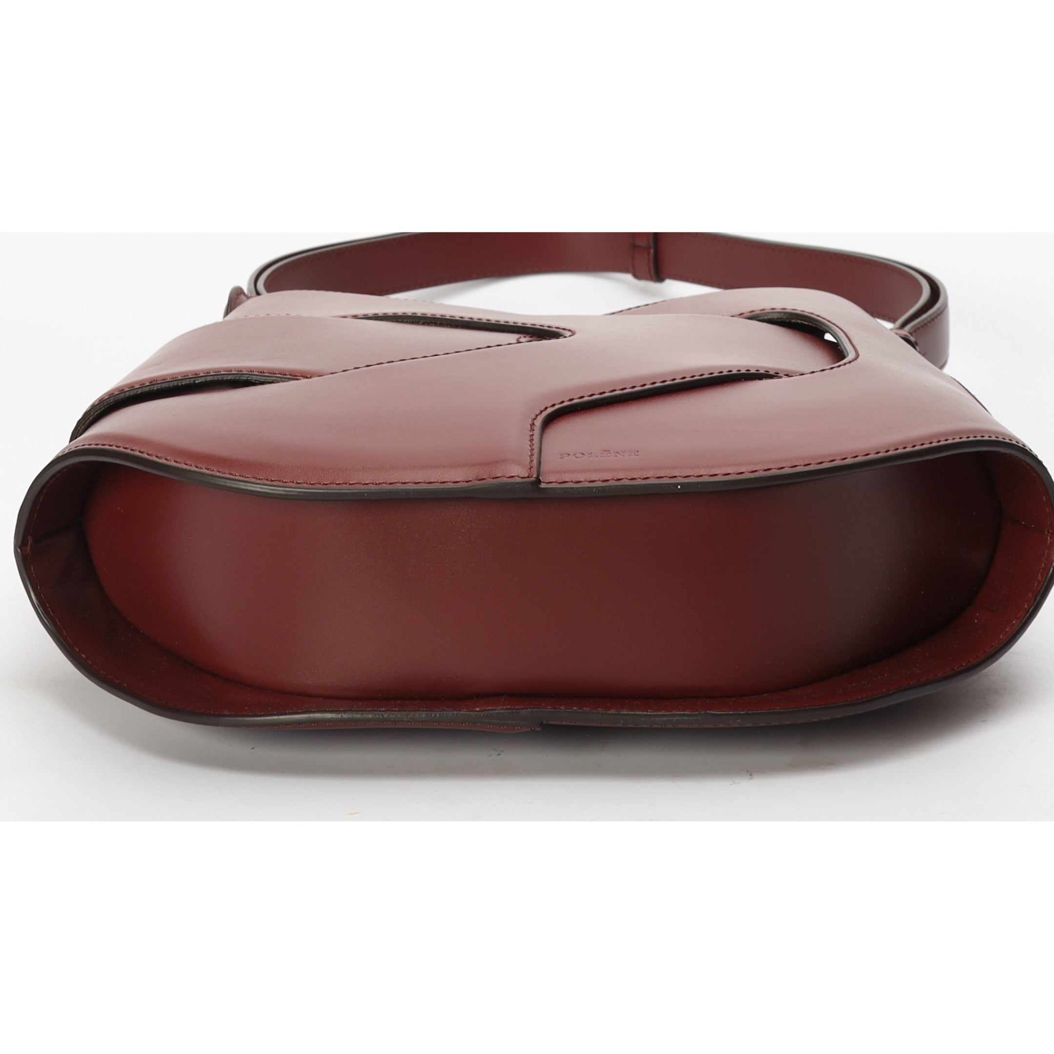 Polene Nodde Maroon Hobo Bag