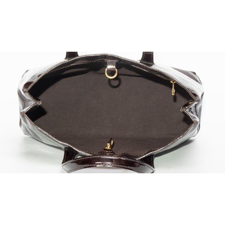 Louis Vuitton Amarante Monogram Vernis Wilshire Bag