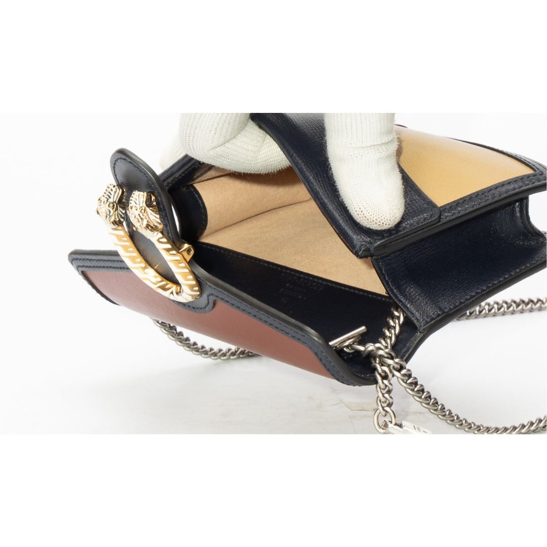 Gucci Dionysus Super Mini Tri-color Crossbody Bag