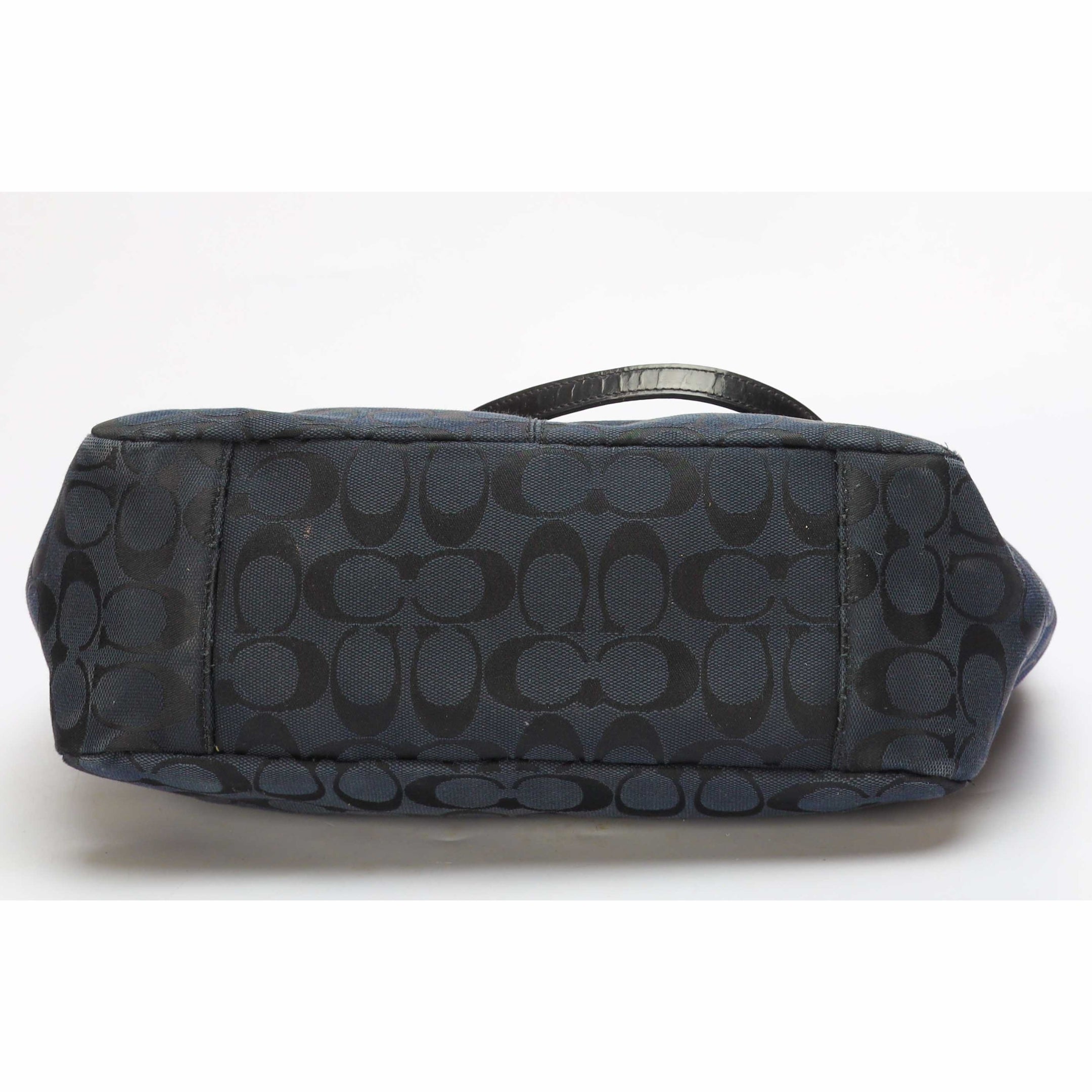 Coach Black Monogram Gallery Tote