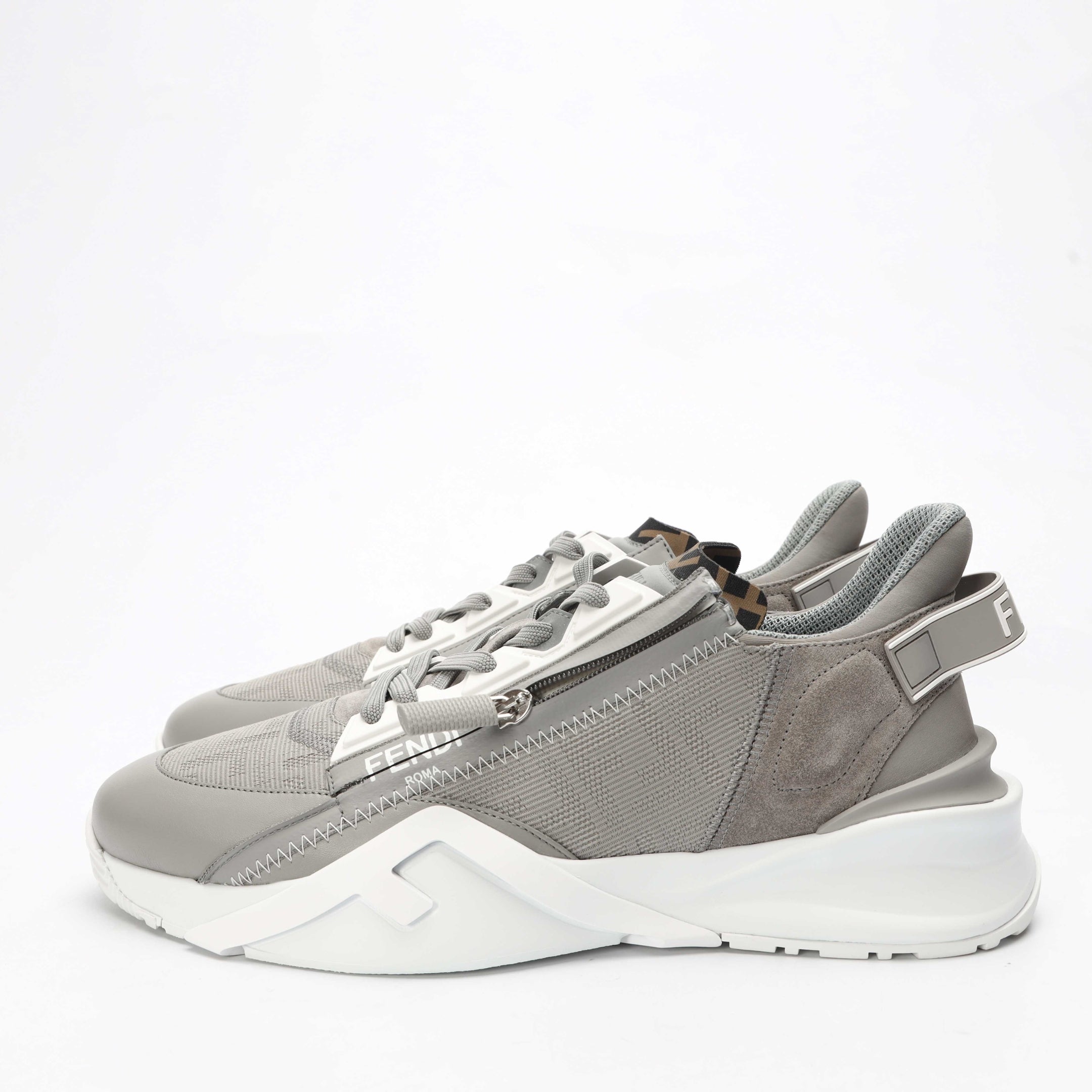Fendi Flow Grey Sneakers