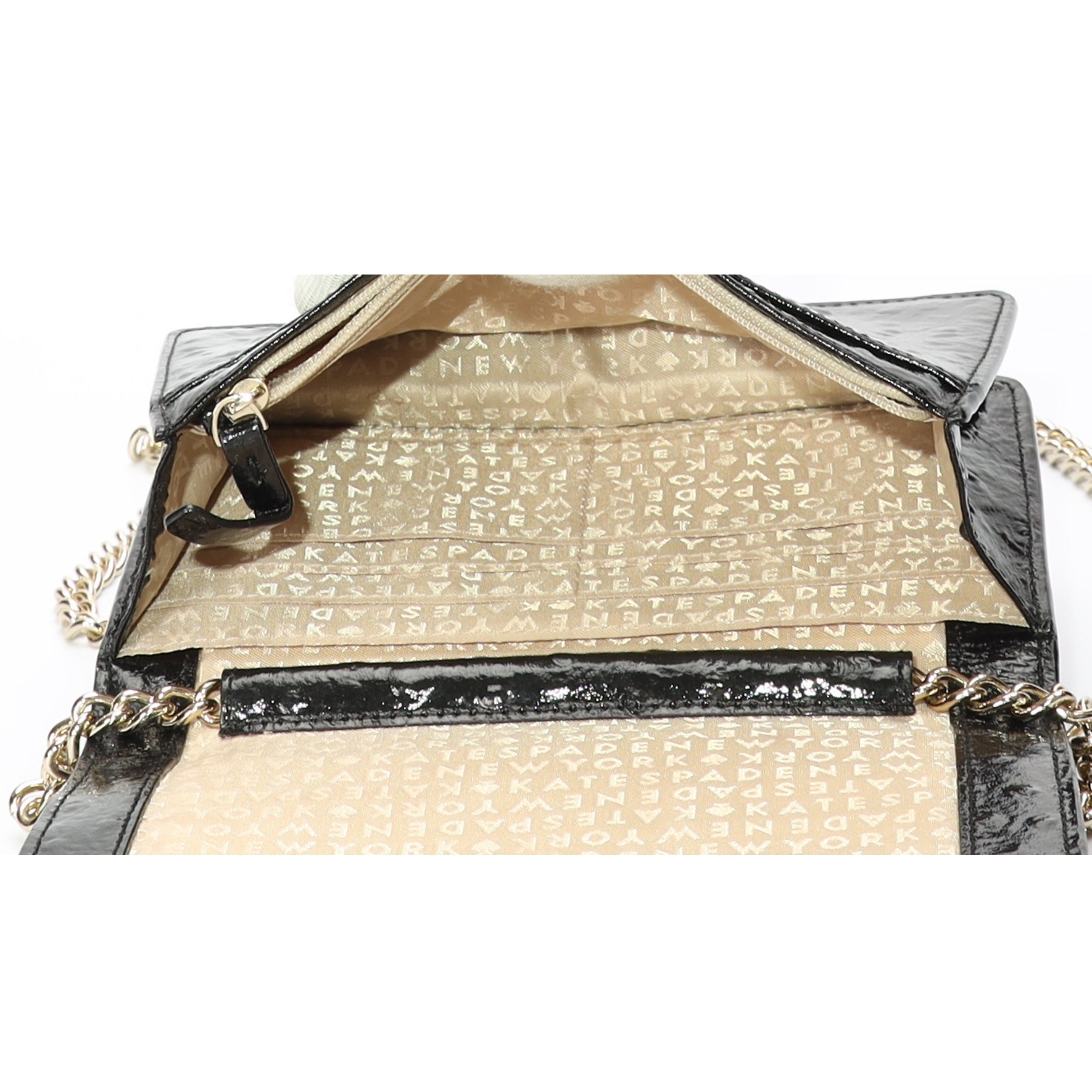 Kate Spade Ostrich Black Crossbody Bag