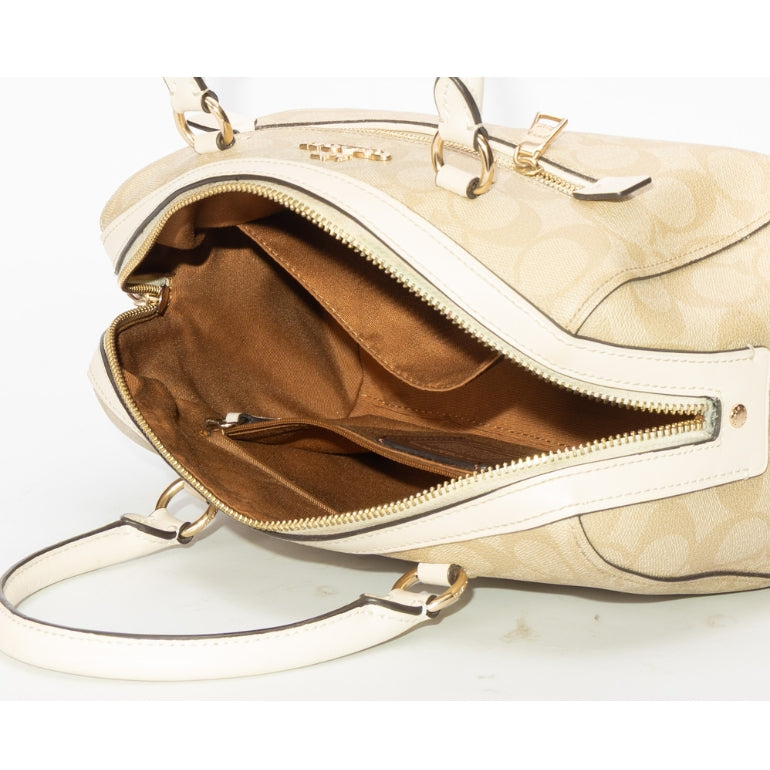 Coach House Check Top Handle Bag