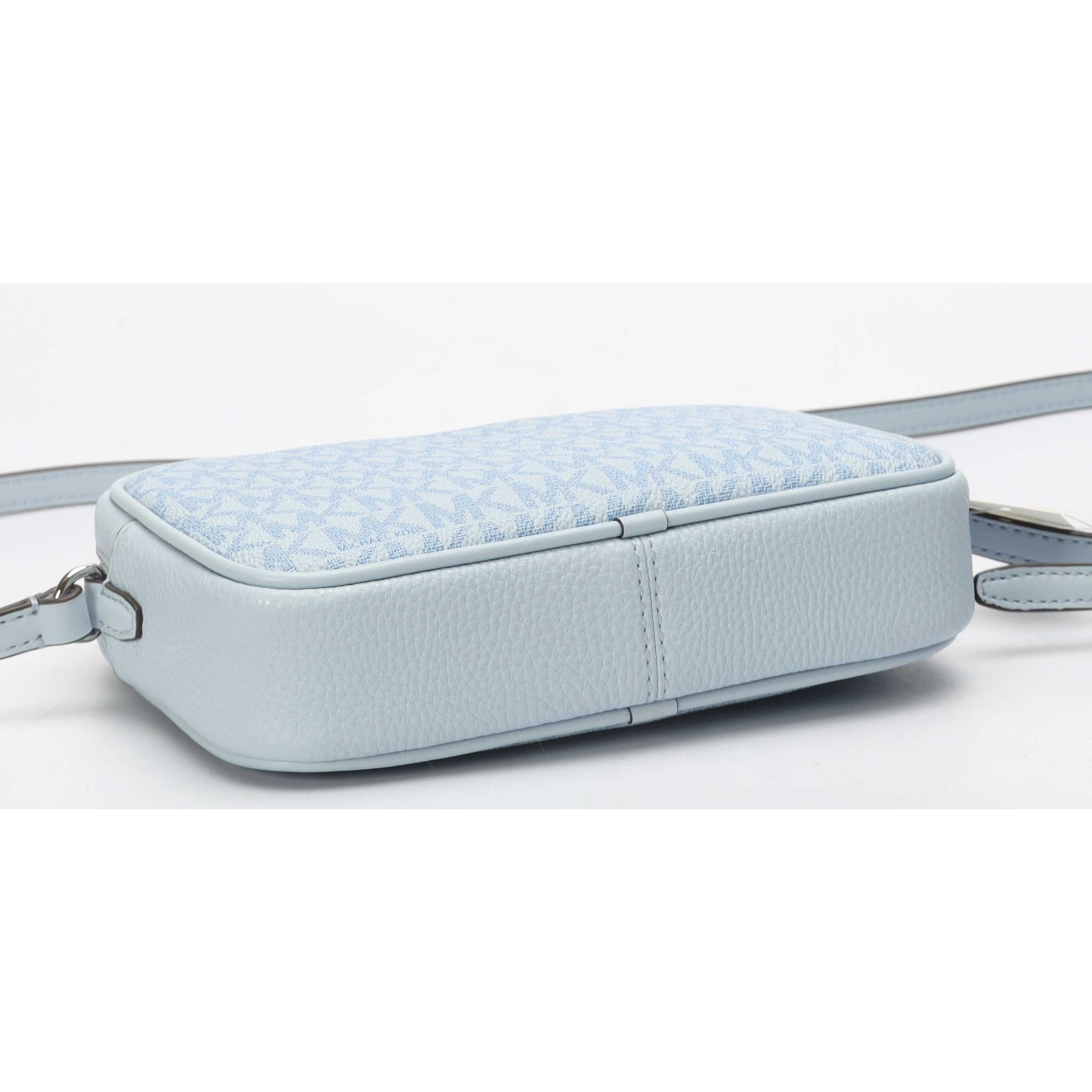 Michael Kors Sky Blue Jet Set Camera Crossbody Bag