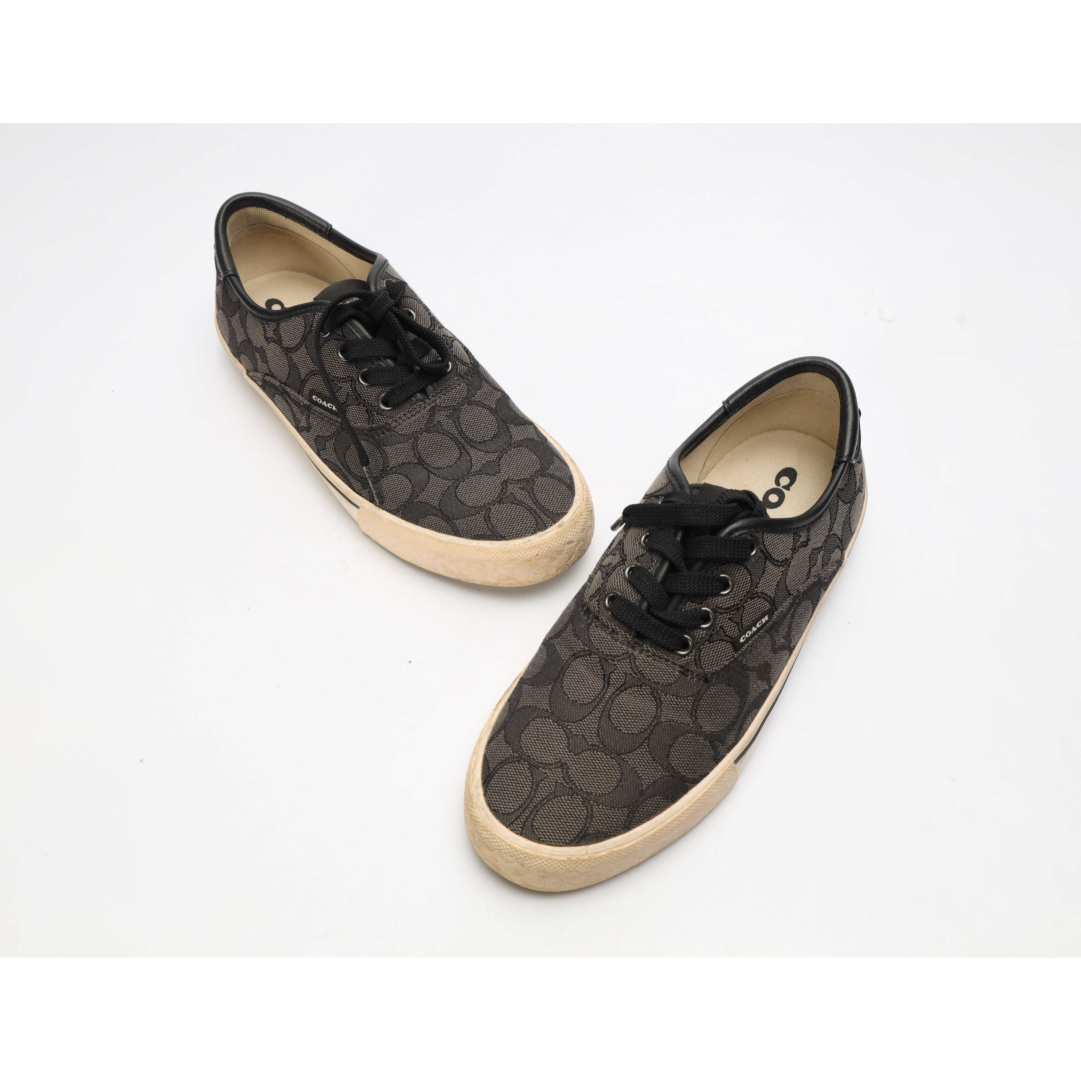 Coach Skate Signature Lace-Up Sneakers