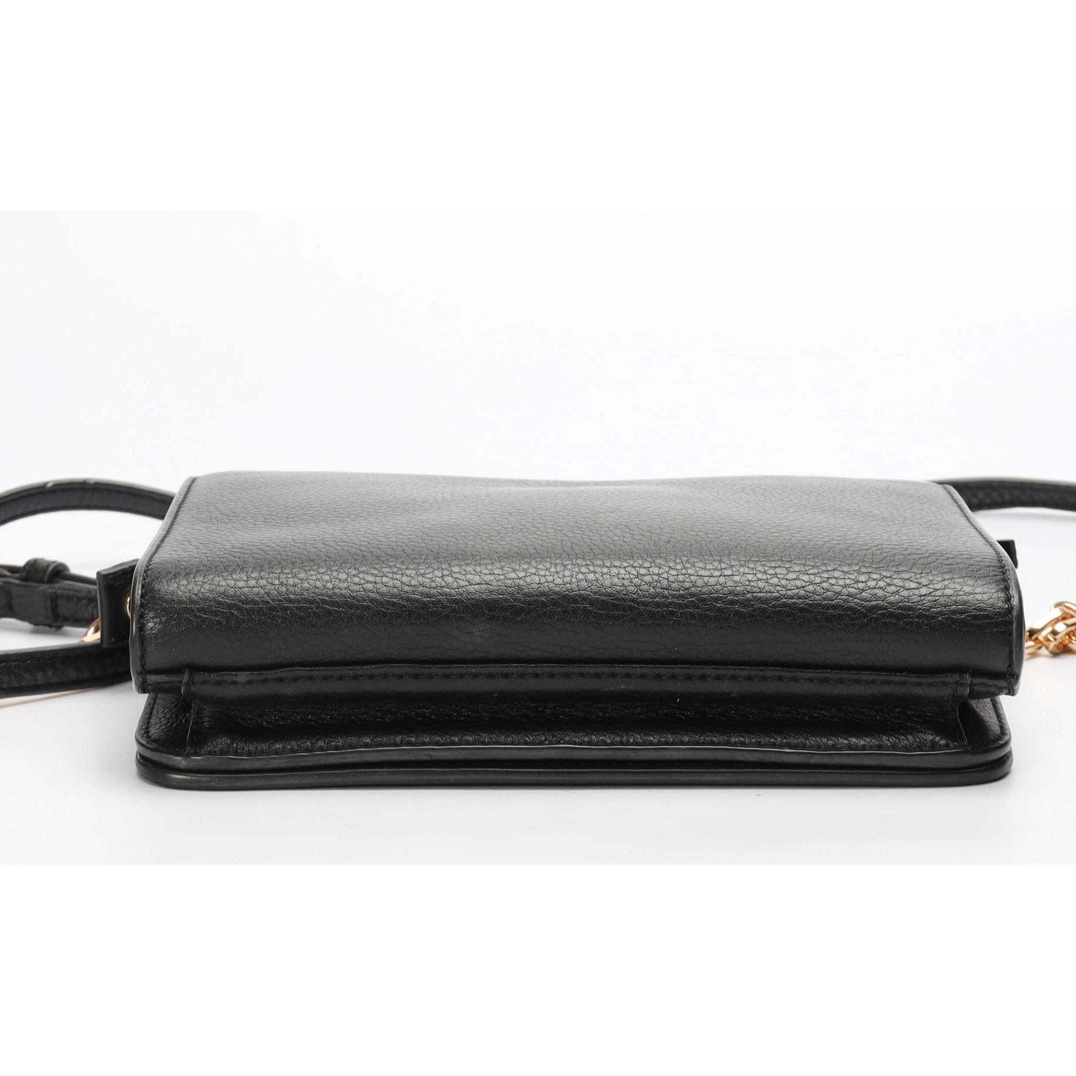 Tory Burch Black Britten Flap Crossbody Bag