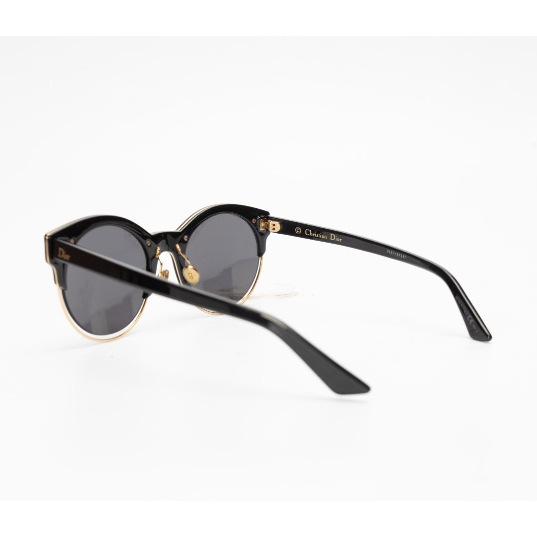 Christian Dior Black Acetate Frame Sunglasses