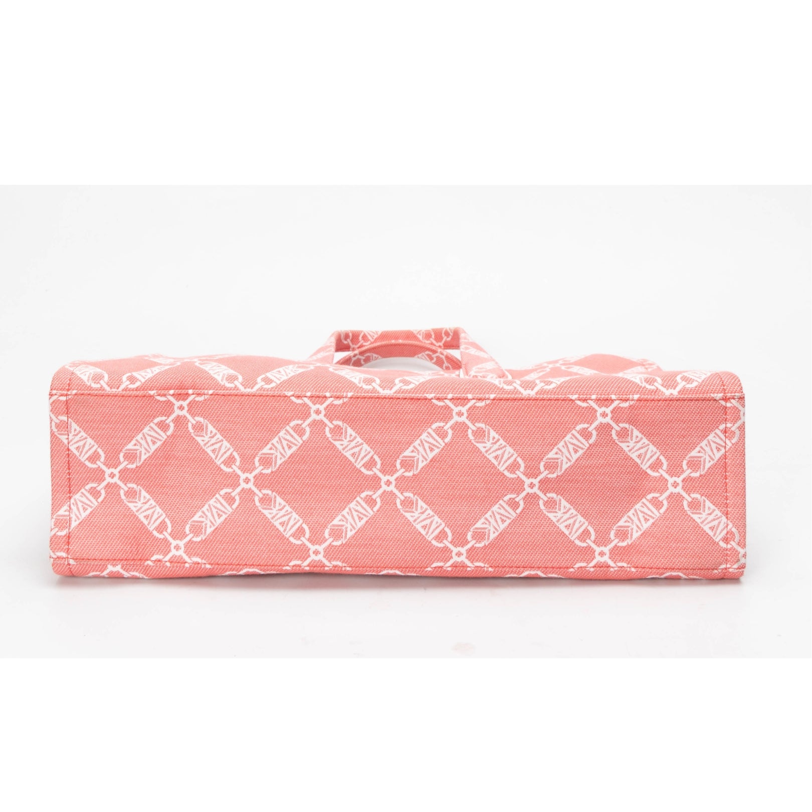 Michael Kors Rose Gigi Empire Logo Jacquard Messenger Bag